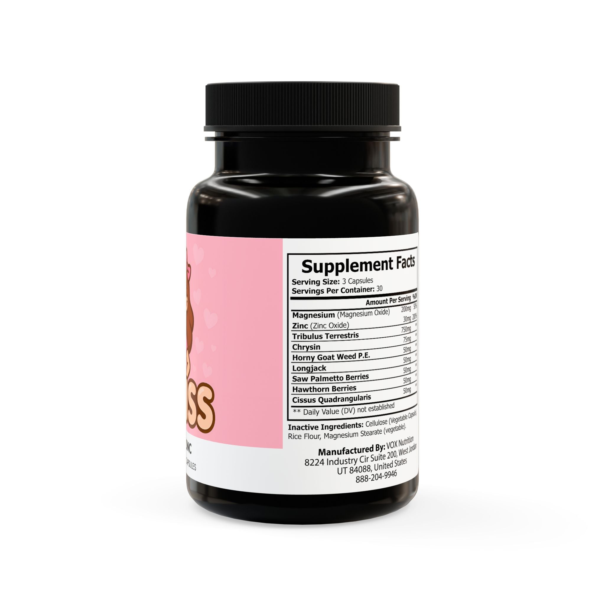 Magnesium Zinc Supplement (90 Capsules)