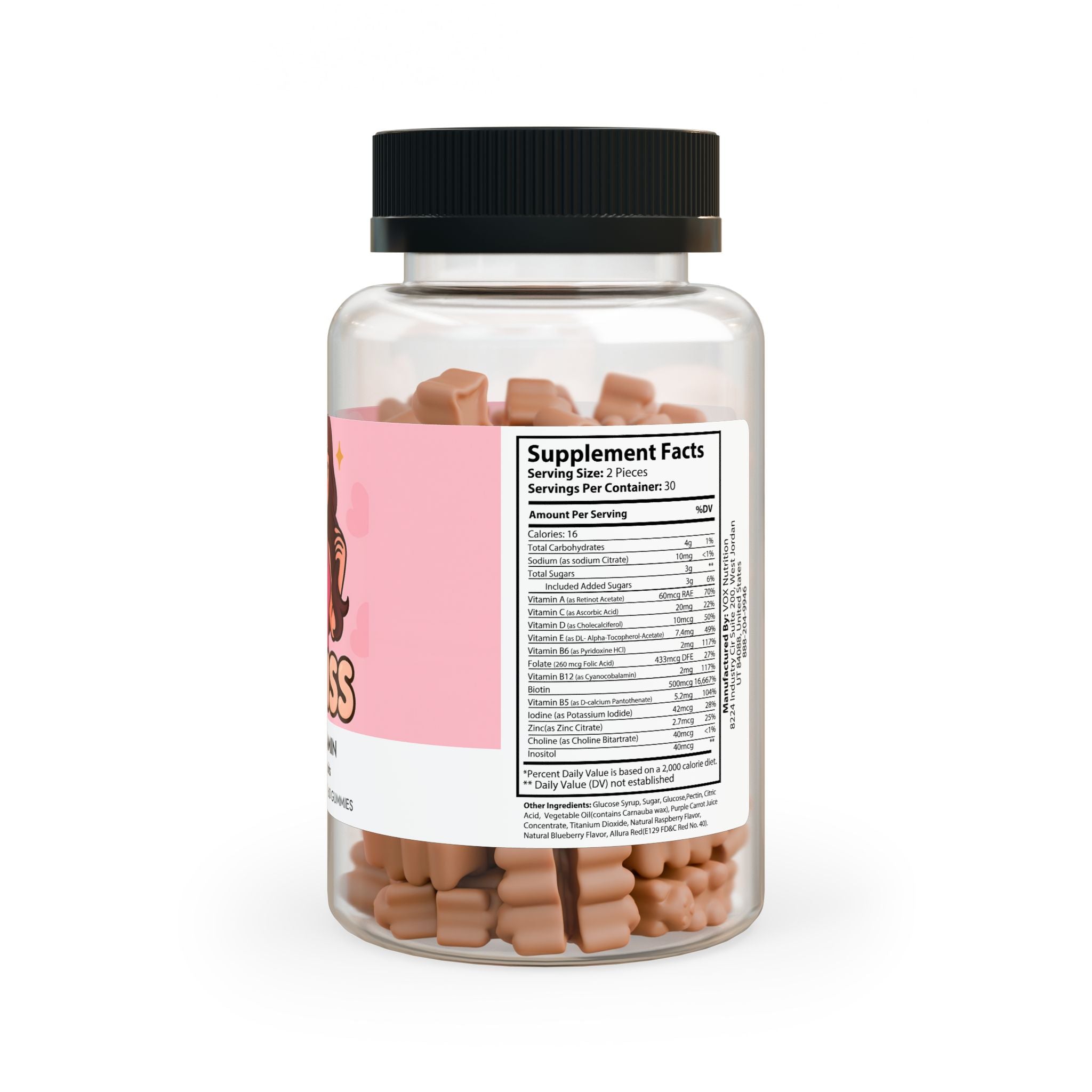 Hair Vitamin Gummies (60 Gummies)